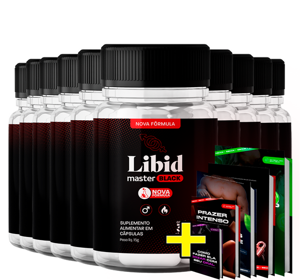 Libid Master Black - 10 Unidades + 5 Ebooks