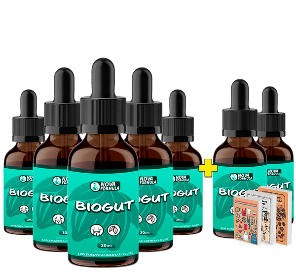 Biogut - 7 Unidades + 3 Ebooks