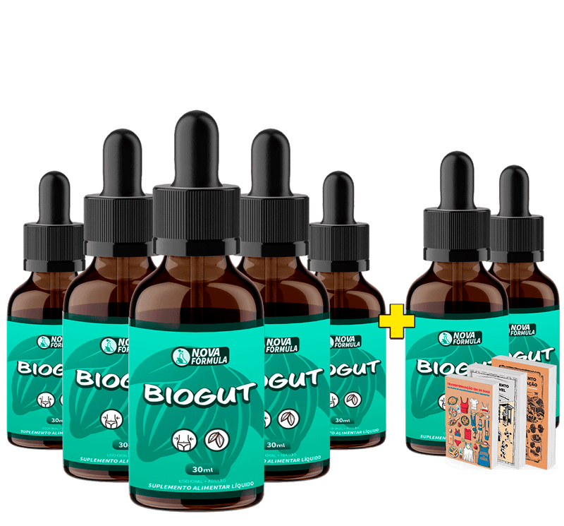 Biogut - 7 Unidades + 3 Ebooks