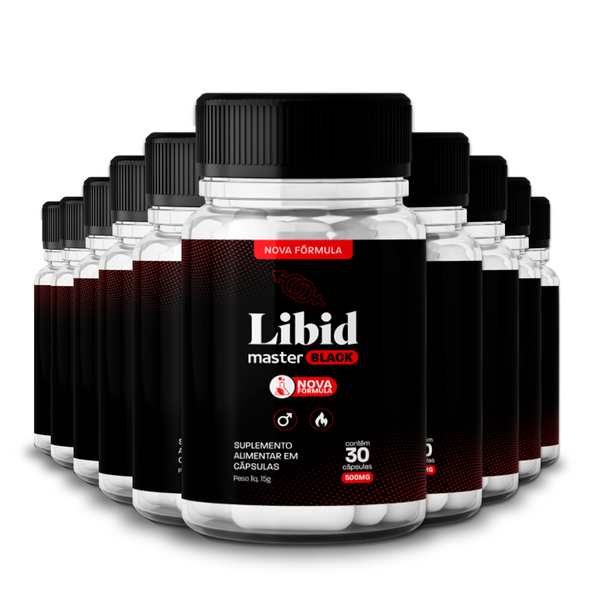 Libid Master Black - 10 Unidades