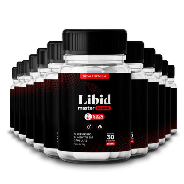 Libid Master Black - 12 Unidades