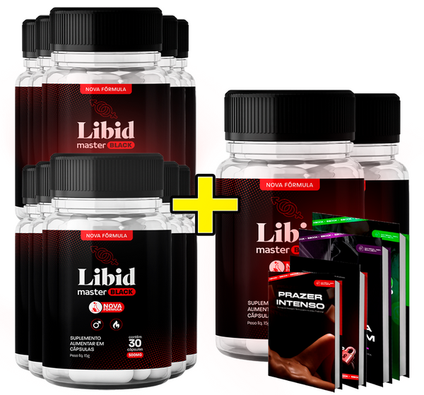 Libid Master Black - 12 Unidades + 4 Ebooks