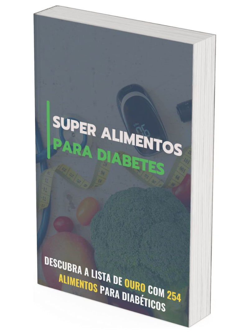 Ebook - Super alimentos para diabetes